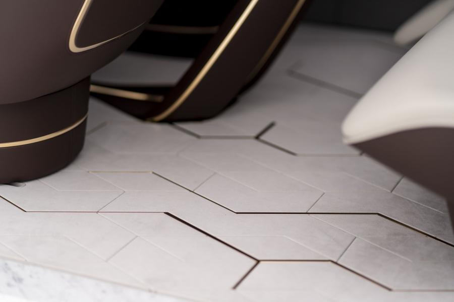 Детали интерьера Infiniti QX Inspiration 2019 года  (фото 114 из 159)